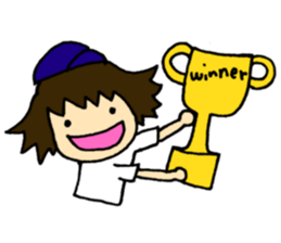 For softball players sticker #9117415