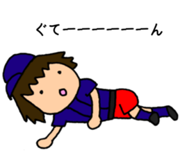 For softball players sticker #9117433