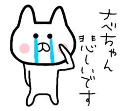 Easy-to-use Nabe Sticker sticker #9117773