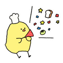 Chick bakery sticker #9117972