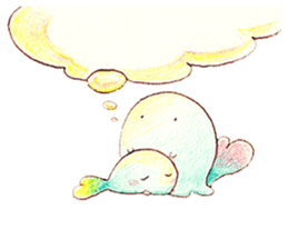 Work hard for you to `Mu-mu' sticker #9118096