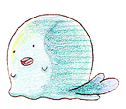 Work hard for you to `Mu-mu' sticker #9118105