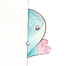 Work hard for you to `Mu-mu' sticker #9118108