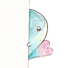 Work hard for you to `Mu-mu' sticker #9118108