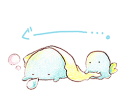 Work hard for you to `Mu-mu' sticker #9118110