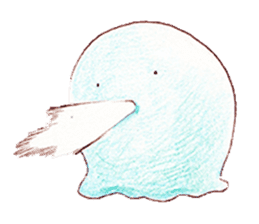 Work hard for you to `Mu-mu' sticker #9118114