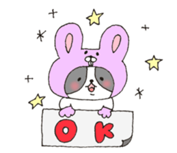 Dog is transformed 2 sticker #9118128