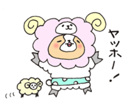 Dog is transformed 2 sticker #9118136