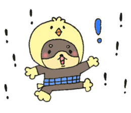 Dog is transformed 2 sticker #9118149