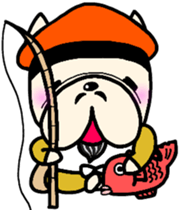 French bulldog Pistachio new year sticker #9118445