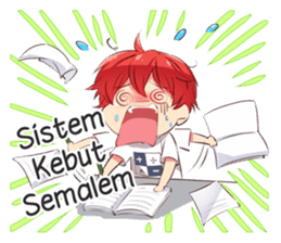 Math & Luna from re:ON Comics sticker #9118861