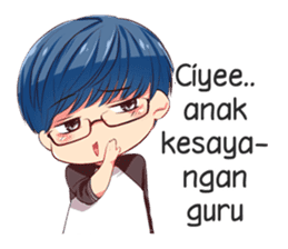 Math & Luna from re:ON Comics sticker #9118864