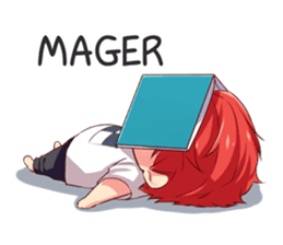 Math & Luna from re:ON Comics sticker #9118869