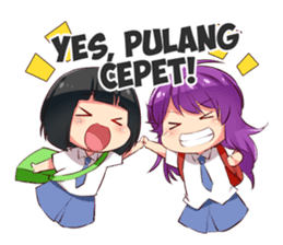 Math & Luna from re:ON Comics sticker #9118878