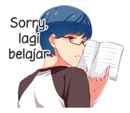 Math & Luna from re:ON Comics sticker #9118884