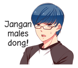 Math & Luna from re:ON Comics sticker #9118885