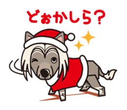 iinu - Chinese Crested Dog sticker #9119287