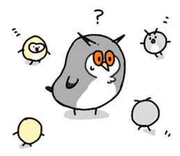 owl sticker 3 sticker #9119296