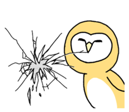 owl sticker 3 sticker #9119307