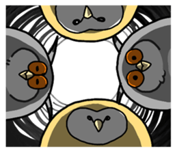 owl sticker 3 sticker #9119310