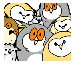 owl sticker 3 sticker #9119336