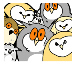 owl sticker 3 sticker #9119336