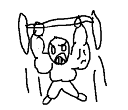 gekitou passyonoyaji sticker #9119876