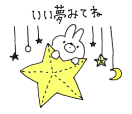 For people who like a star and rabbit sticker #9119970