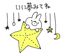 For people who like a star and rabbit sticker #9119970