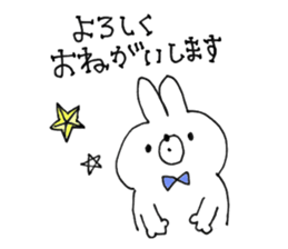 For people who like a star and rabbit sticker #9119974