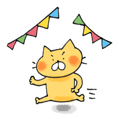 Howa Howa  Stiker cat