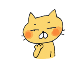 Howa Howa  Stiker cat sticker #9120637