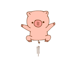 Child of a pig 2 sticker #9120840