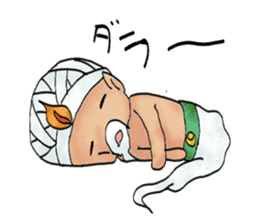 monsters daily life sticker sticker #9121295