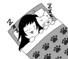 Yoko and Ossanneko sticker #9121399