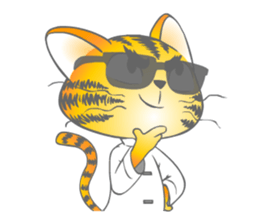 Fury Cat sticker #9121512