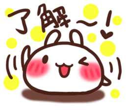 Daifuku-usapii sticker #9121695