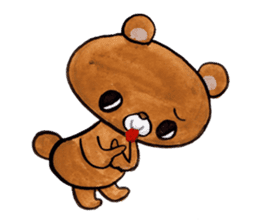 Bear Kumakuma chan sticker #9122134