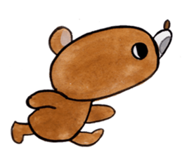 Bear Kumakuma chan sticker #9122141