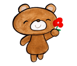 Bear Kumakuma chan sticker #9122151