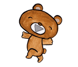 Bear Kumakuma chan sticker #9122152