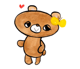 Bear Kumakuma chan sticker #9122156