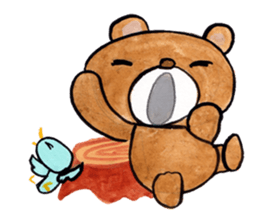 Bear Kumakuma chan sticker #9122158