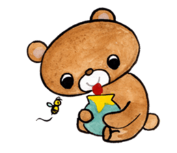 Bear Kumakuma chan sticker #9122159