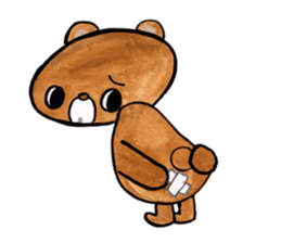Bear Kumakuma chan sticker #9122161