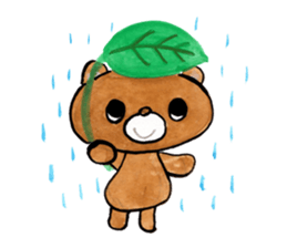 Bear Kumakuma chan sticker #9122162