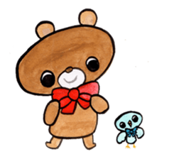 Bear Kumakuma chan sticker #9122165