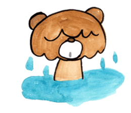 Bear Kumakuma chan sticker #9122167