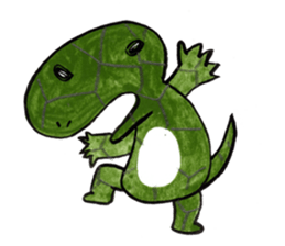 monitor lizard sticker #9122262