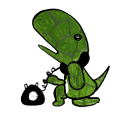 monitor lizard sticker #9122265